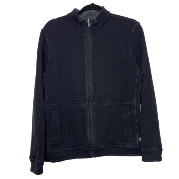 Hugo Boss Jackets & Coats Hugo Boss Textured Cotton Full Zip Jacket
